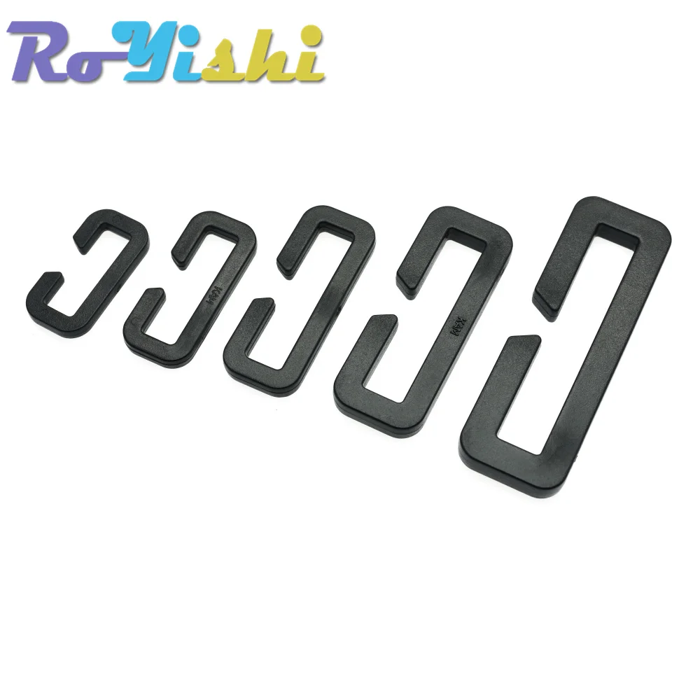 Looploc hebilla de plástico rectangular para correas mochila táctica - imagen 2