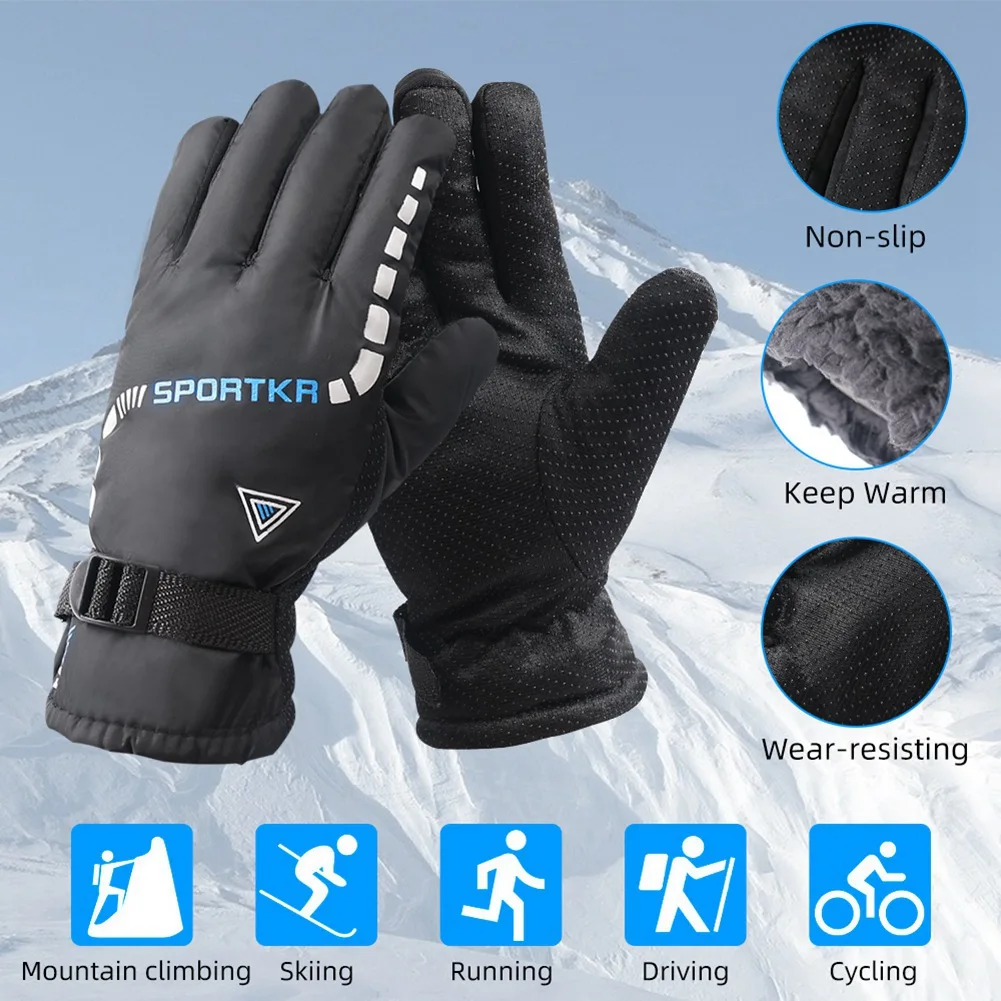Guantes tácticos impermeables invierno – Cálidos antideslizantes