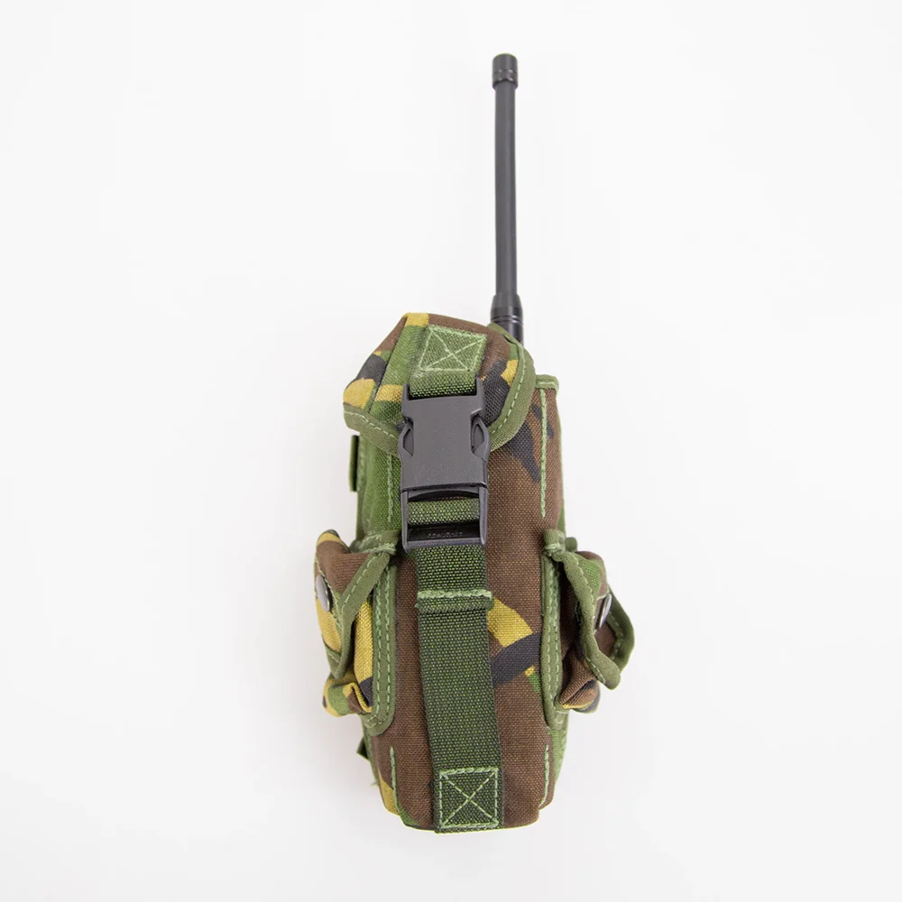 Bolsa táctica británica para radio con camuflaje y organizador - imagen 3