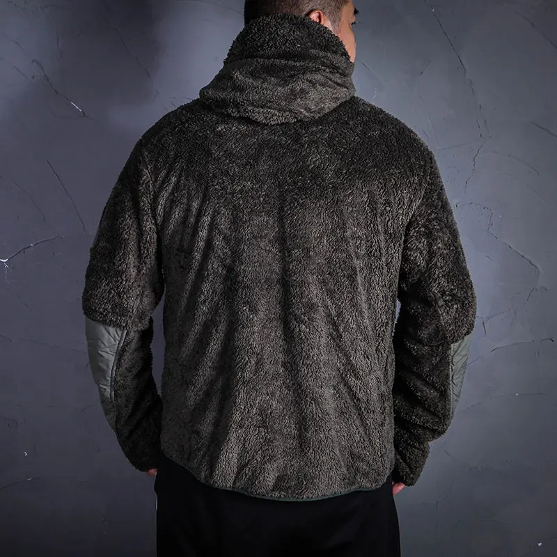 Chaqueta táctica de felpa bio cálida para airsoft y camping - imagen 5