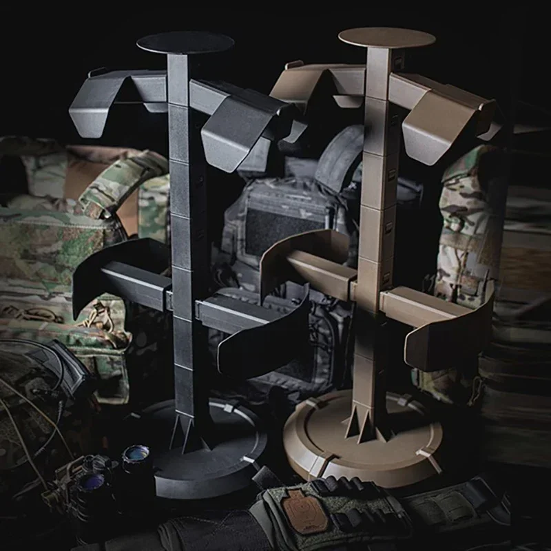 SINAIRSOFT Soporte expositor táctico para portaplacas y casco - imagen 3