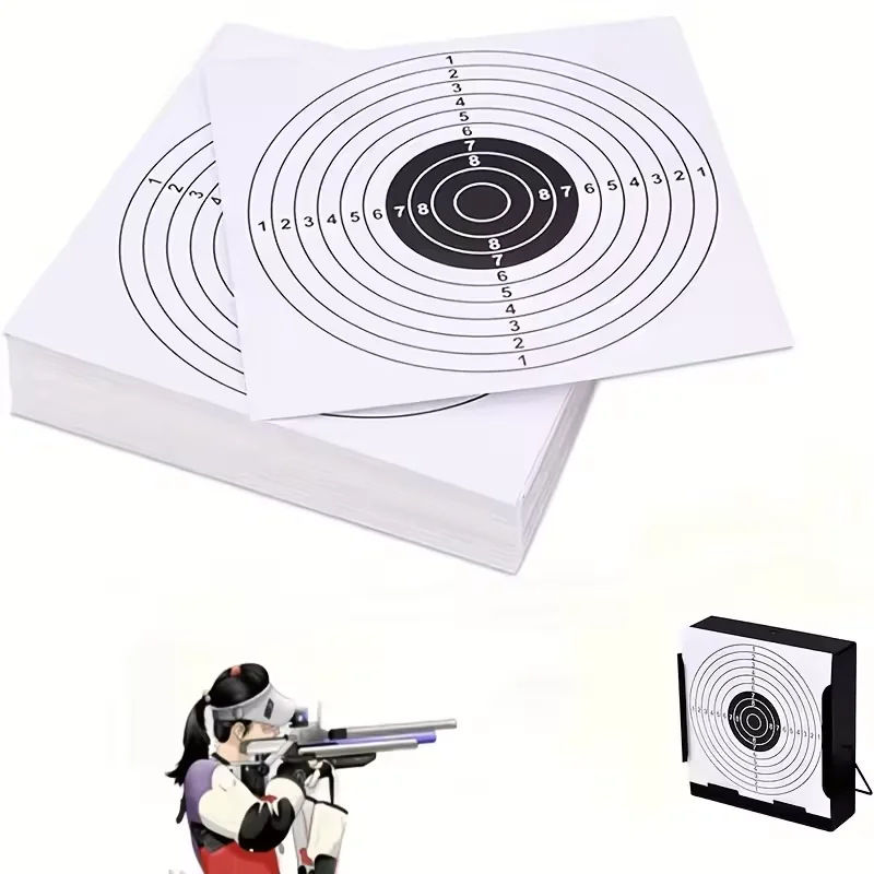 Objetivos de tiro en papel para aire comprimido – práctica - imagen 3