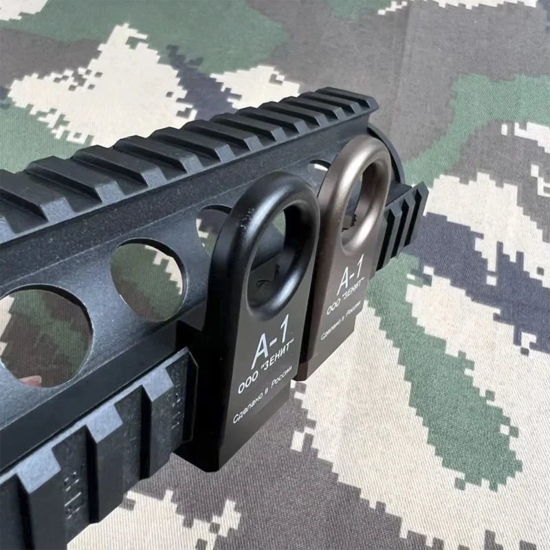 Base A-1 táctica Airsoft CNC con riel Picatinny y correas rápidas - imagen 4