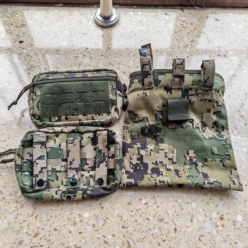 Bolsa de accesorios para chaleco táctico outdoor, almacenaje multiusos - imagen 4