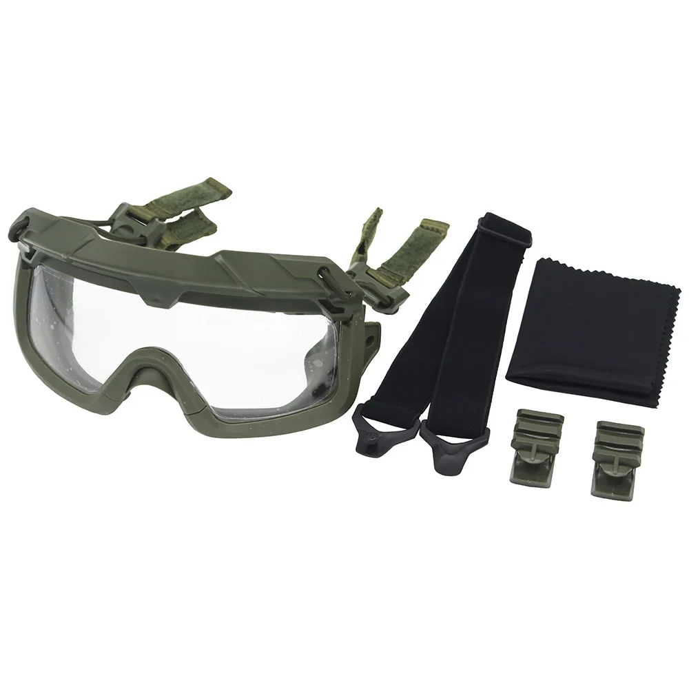 Gafas Tácticas VULPO Protección Outdoor Montañismo Compatible Casco - imagen 4