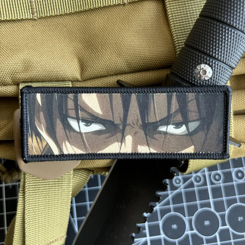Insignia morale Levi Ackerman – Parche táctico velcro - imagen 3