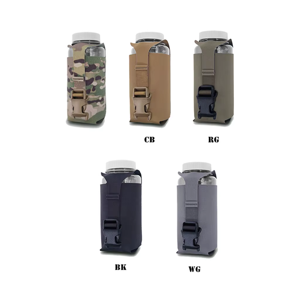 Chaleco táctico estilo SS con bolsas Molle para hervidor y botella - imagen 2