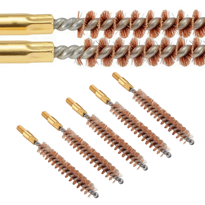 Cepillos limpieza de cañón cerdas fosfóricas y bronce .17/4,5 - imagen 3