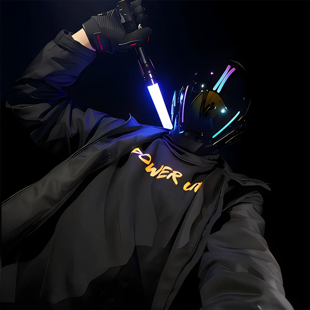 Máscara casco punk gótica – Accesorio Halloween y festivales - imagen 3