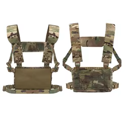 CS MK5 Chaleco táctico MOLLE con placa Micro Fight y portacargadores