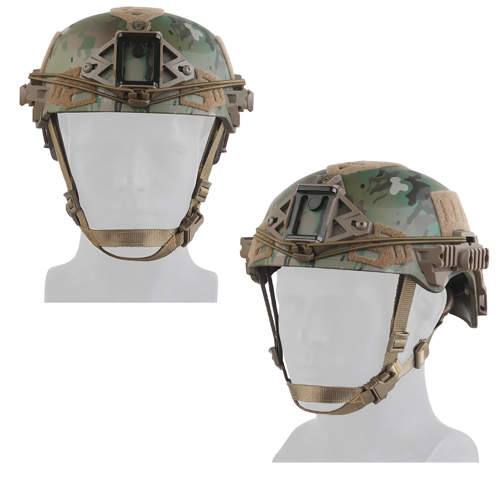 Casco táctico Airsoft Team Wendy FAST transpirable con barboquejo - imagen 4