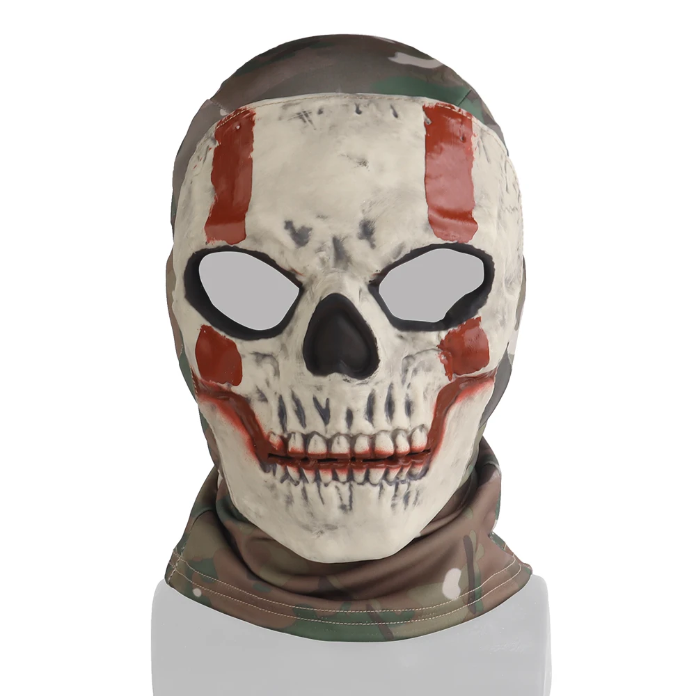 Máscara táctica de camuflaje antivaho transpirable para paintball