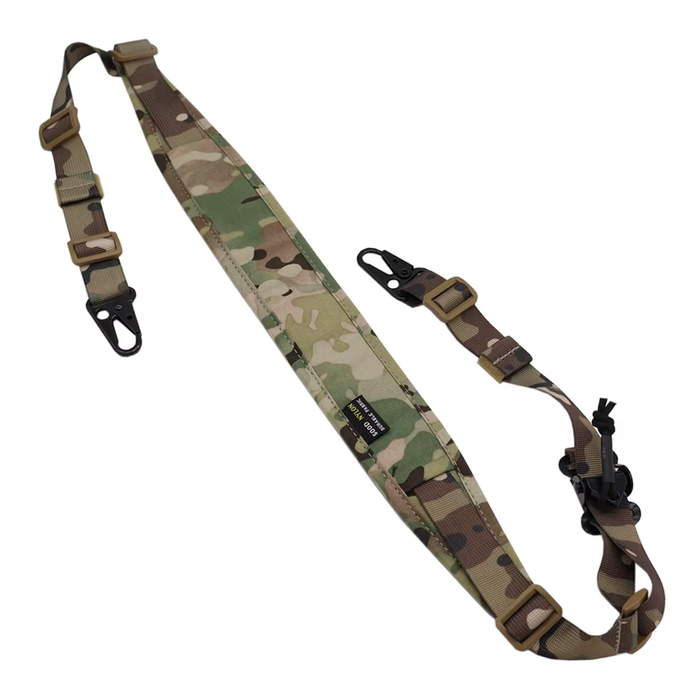 Eslinga táctica MOLLE acolchada para rifle de 2 puntos extraíble - imagen 5