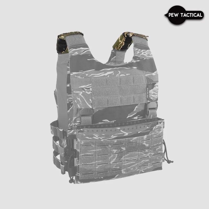 PEW TACTICAL SS LV119 Portaplacas táctico con hombreras MOLLE - imagen 4