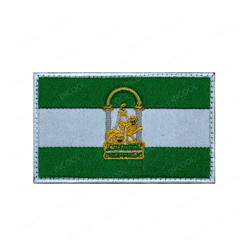 Parche bordado banderas regiones españolas - Brazalete para ropa