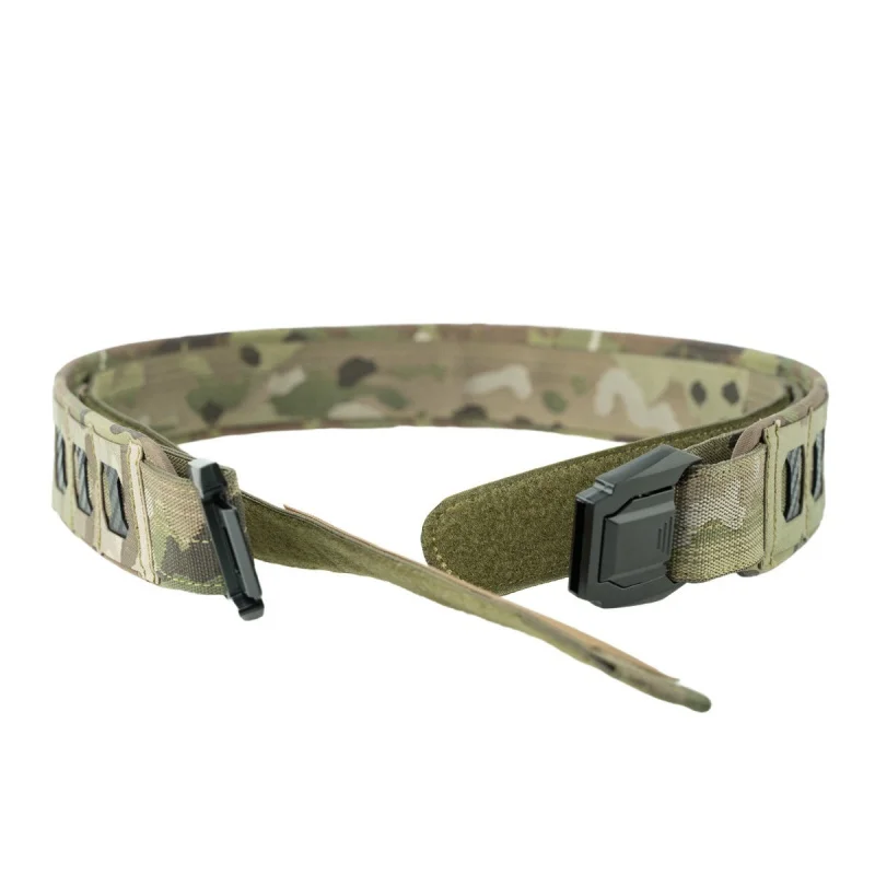 Cinturón táctico MOLLE Y DONG de doble capa con corte láser - imagen 2