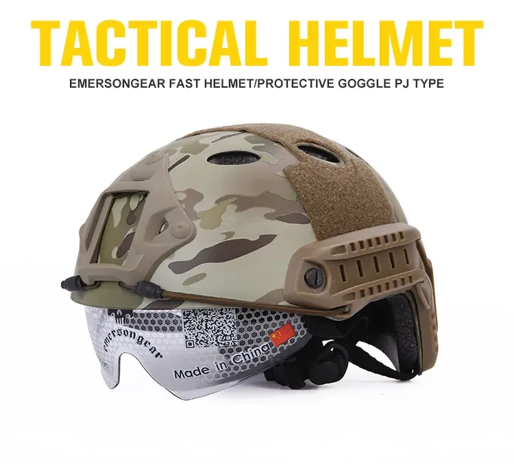Gafas protectoras desacopladas del casco