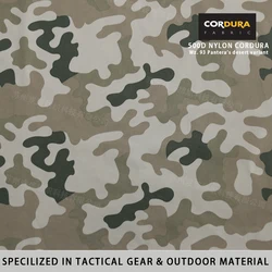 Cordura nylon camuflaje desértico PU impermeable para mochilas MOLLE