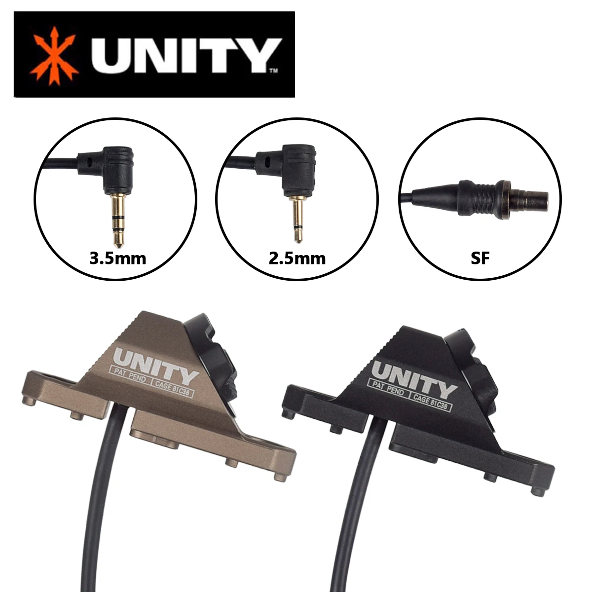 UNITY interruptor remoto de presión táctico M-LOK y riel Picatinny - imagen 3