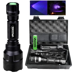 ScorpionPet Linterna UV táctica para detección de orina exterior