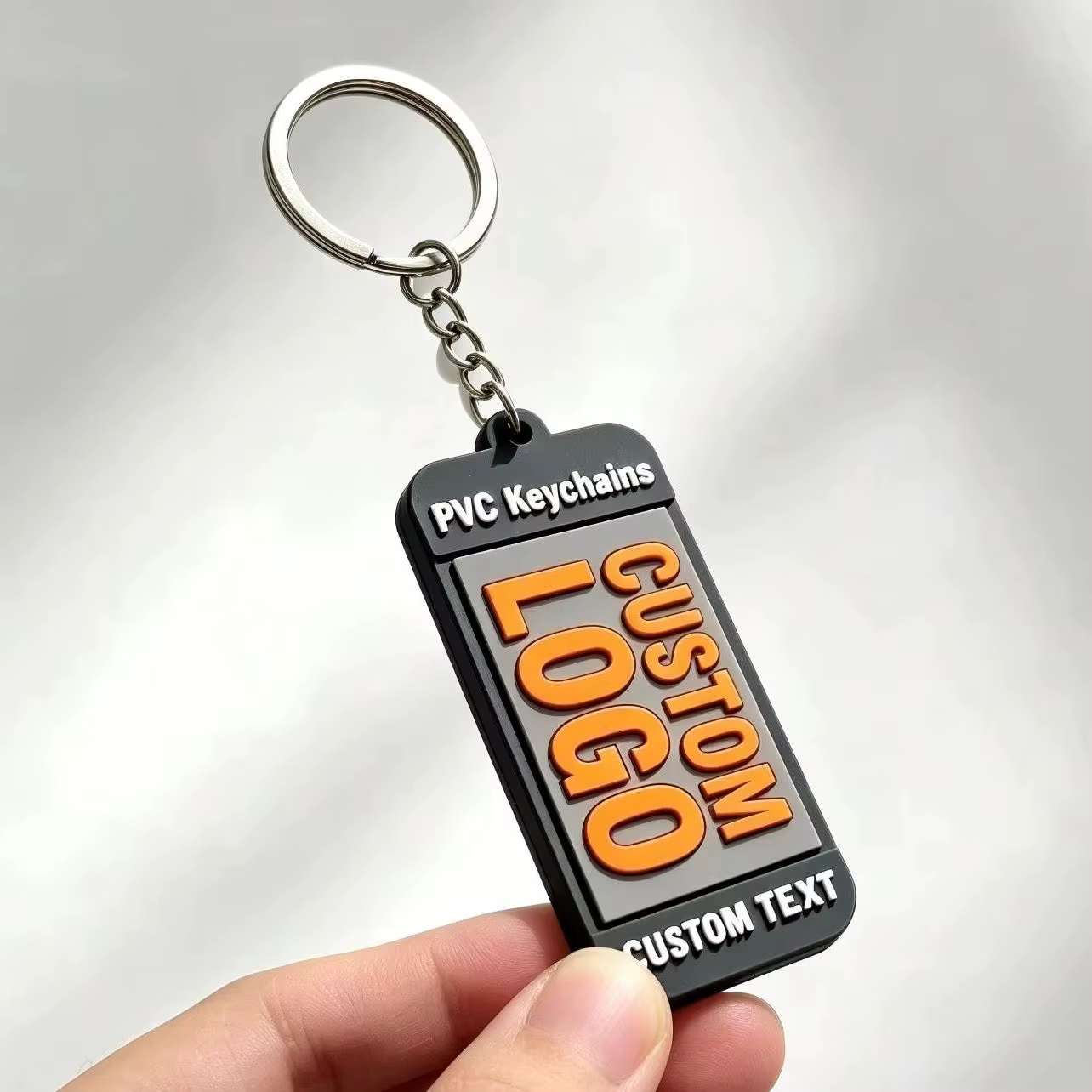 Llaveros de PVC suave personalizados 2D y 3D con logotipo - imagen 2