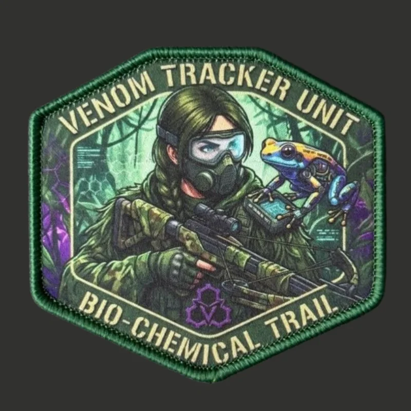 Venom Tracker Unit parche táctico con velcro gancho y bucle - imagen 2