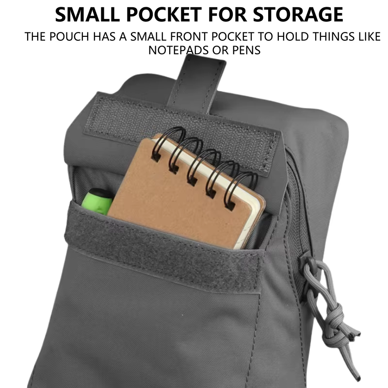 Bolsa MOLLE ligera multiusos para chaleco táctico o cinturón - imagen 4
