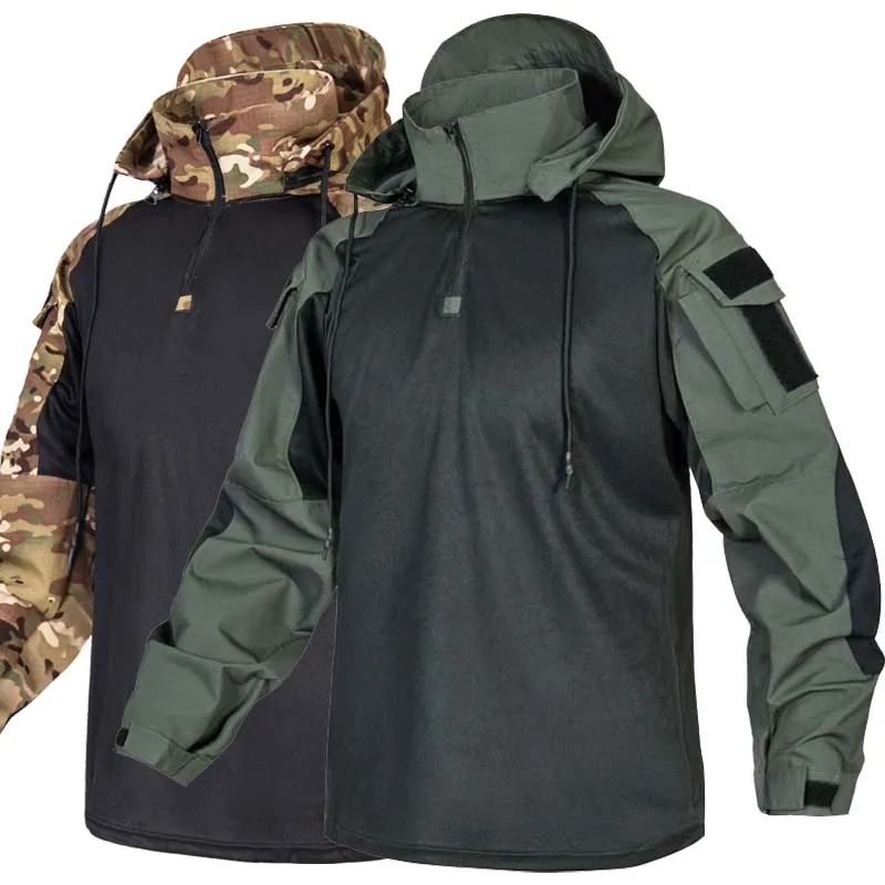 CP Camiseta táctica militar camuflaje para hombre Airsoft - imagen 3