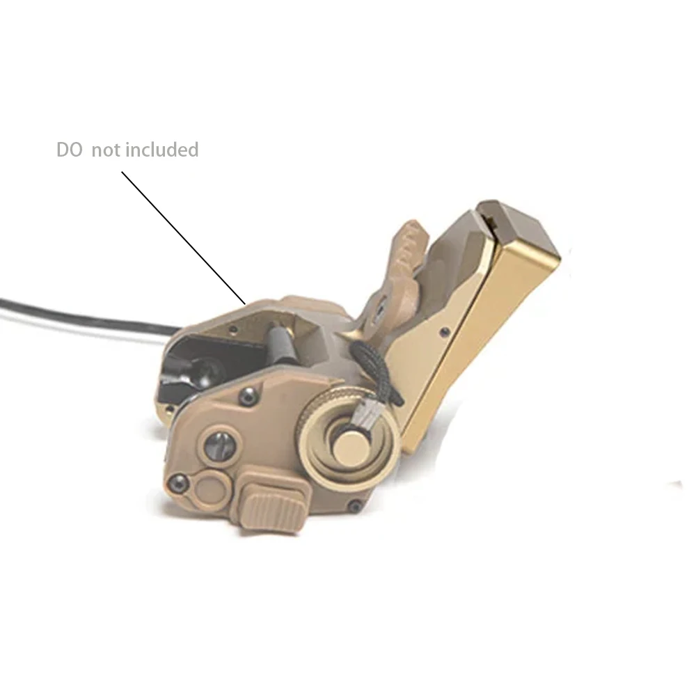 Soporte para casco táctico NVG vista frontal