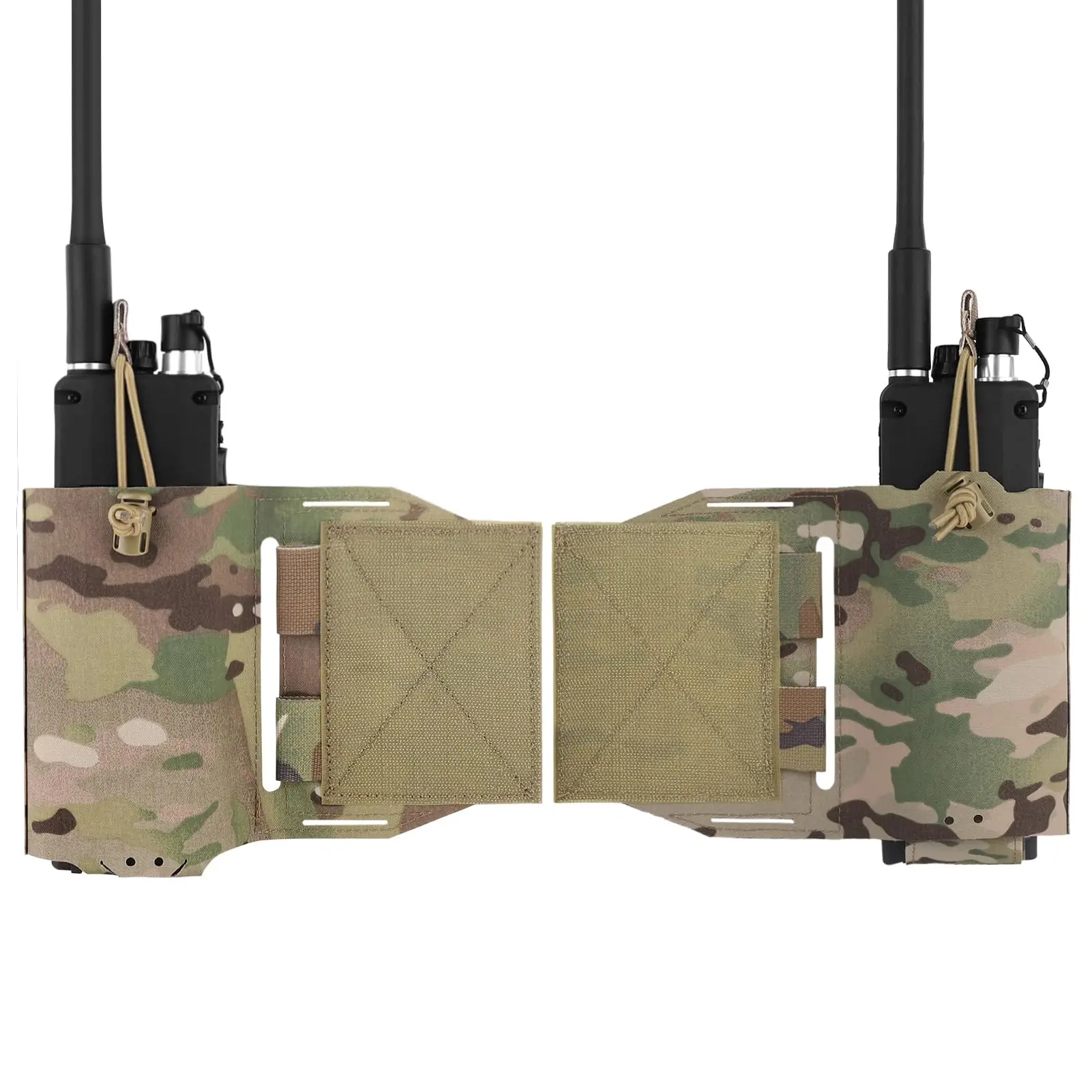 Bolsas tácticas expandibles airsoft para porta radio y cargadores - imagen 2