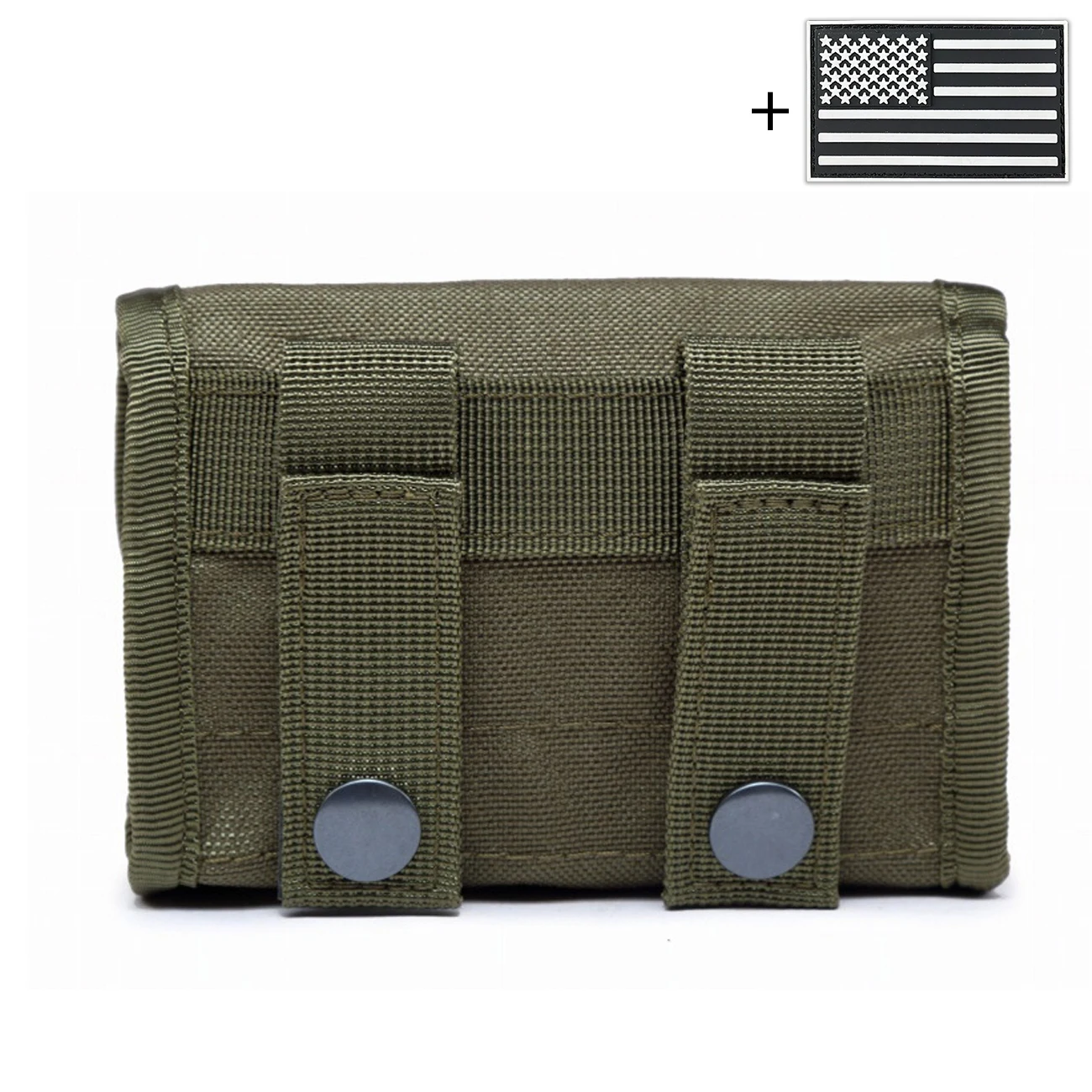 Bolsa de cintura táctica multiusos MOLLE con compartimentos rápido