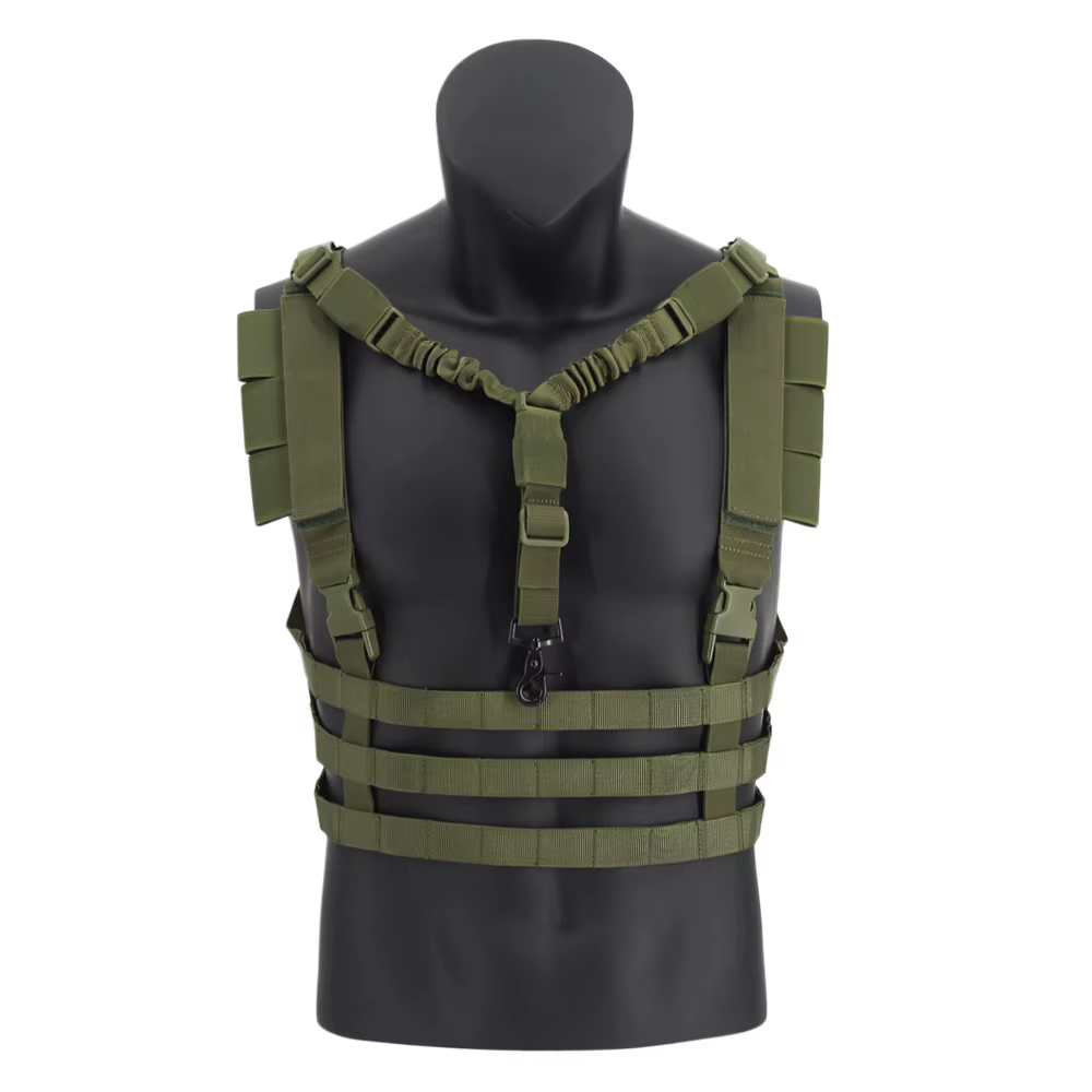 Chaleco táctico MOLLE modular ripstop con porta-cargadores - imagen 4