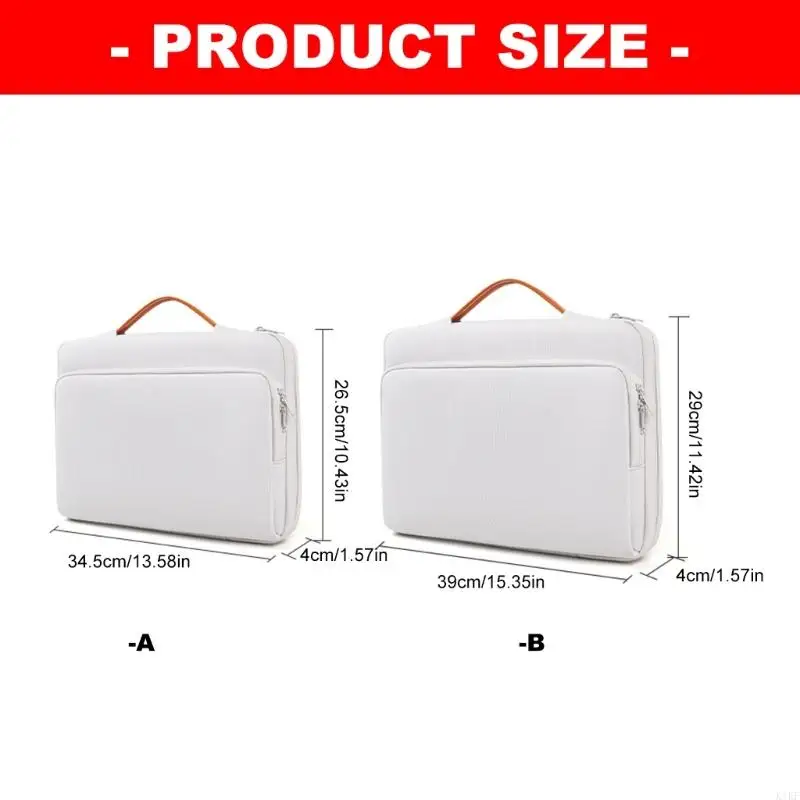 Funda acolchada antichoque para portátil con protección de viaje - imagen 4