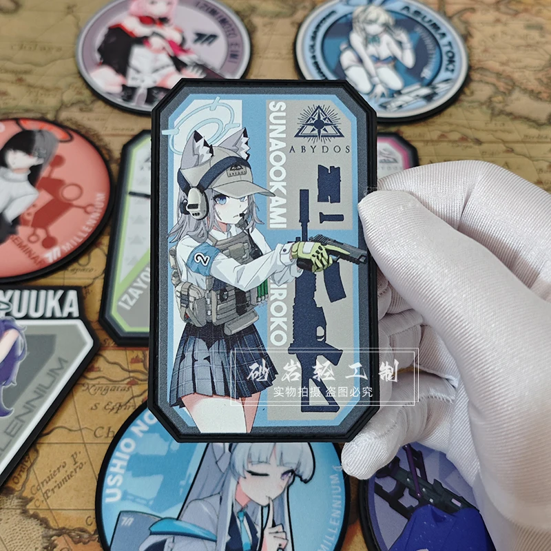 Blue Archives parche táctico velcro Shirako Nonomiya Gun Girl - imagen 4