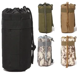 Bolsa de hidratación táctica camuflaje MOLLE con soporte botella