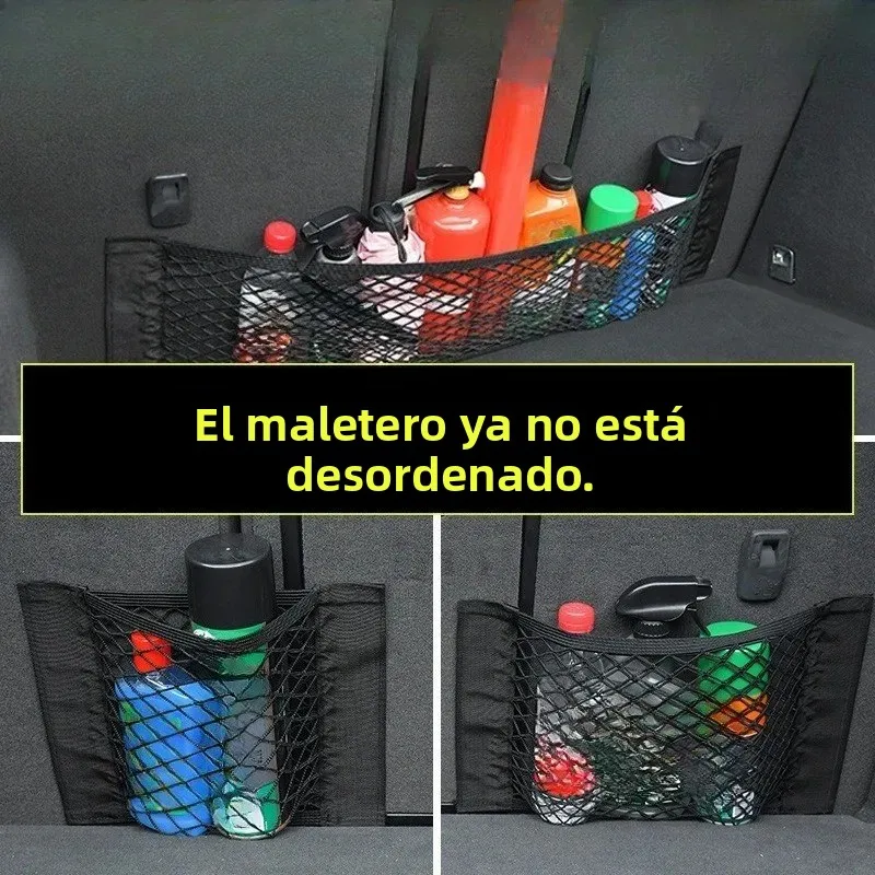 Soporte táctico de extintor de malla doble con velcro maletero - imagen 2