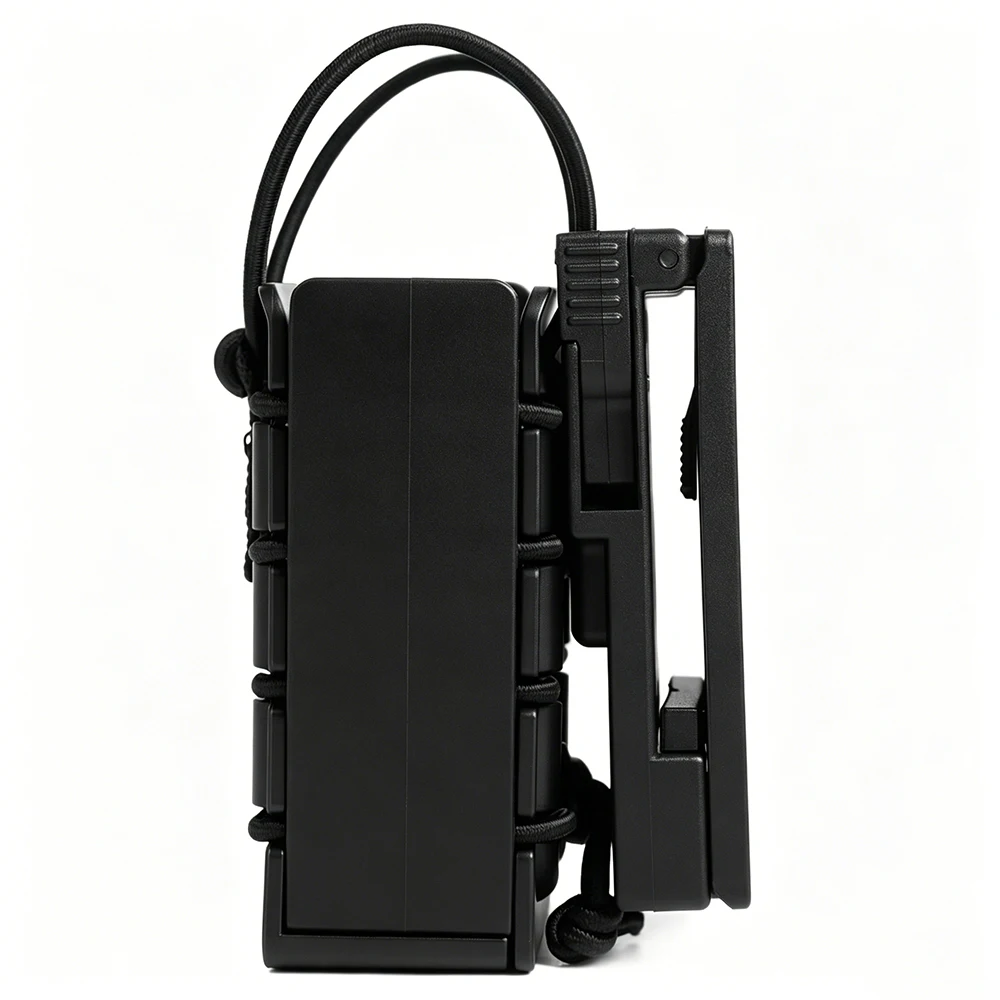 Funda Táctica Radio Portátil MOLLE con Clip Cinturón – Nylon Resistente - imagen 3