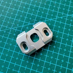 5G Slingshot riel guía CNC de aluminio aeronáutico expandible