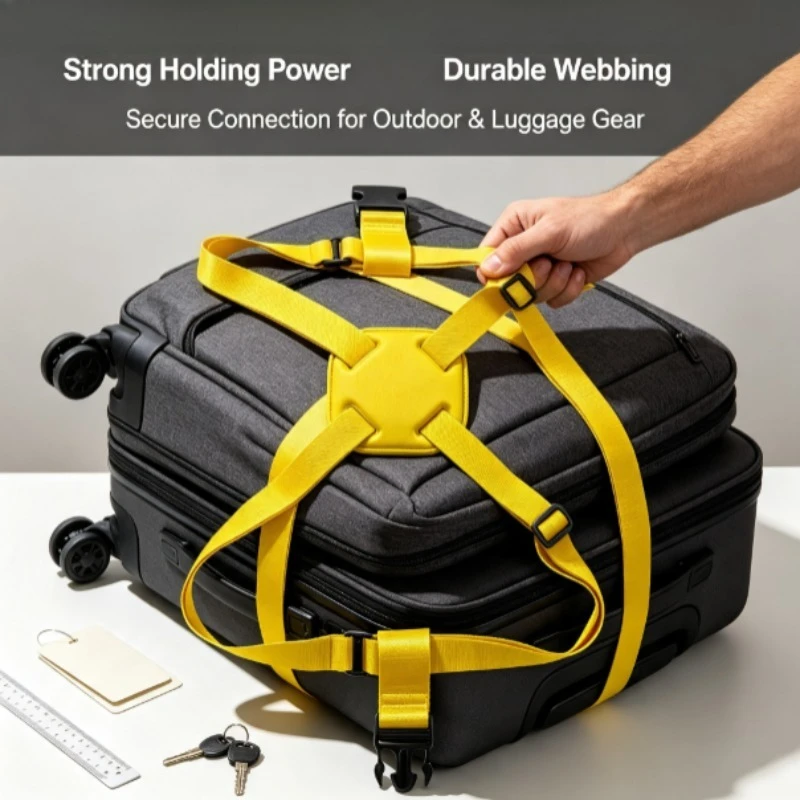 Correa de sujeción elástica para maletas y bolsas de viaje - imagen 3