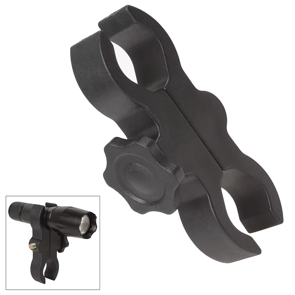 Soporte abrazadera extensible luz LED bicicleta - imagen 2
