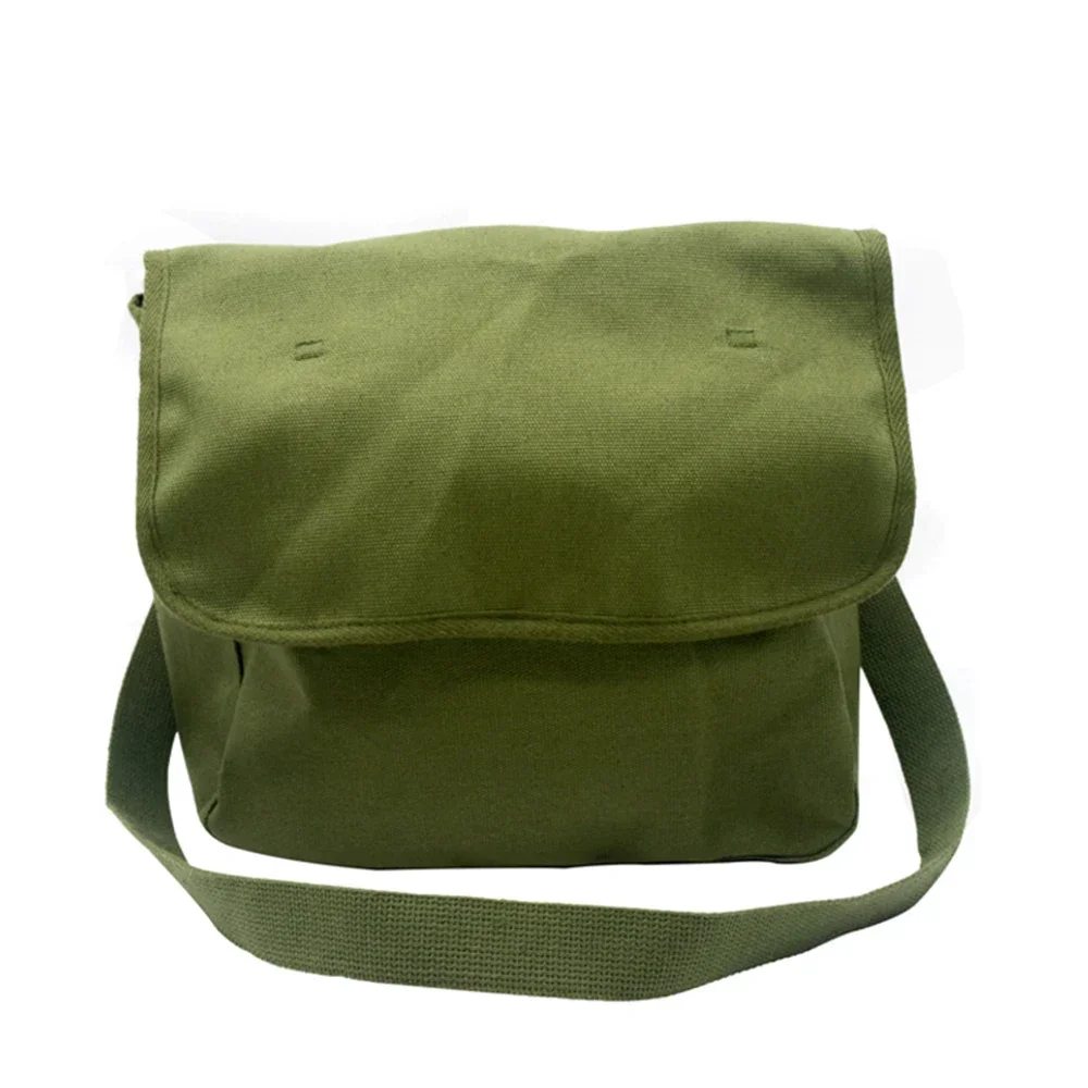 Bolsa de lona militar estilo Vietnam – mensajero vintage roja