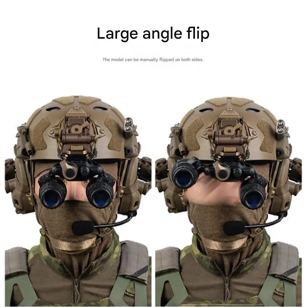 Gafas visión nocturna NVG tácticas para airsoft plegables con cordón - imagen 5
