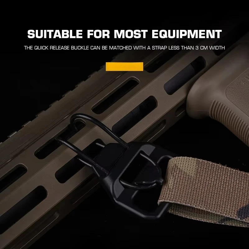 Hebilla táctica de liberación rápida para adaptador AK, Airsoft