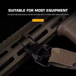 Hebilla táctica de liberación rápida para adaptador AK, Airsoft