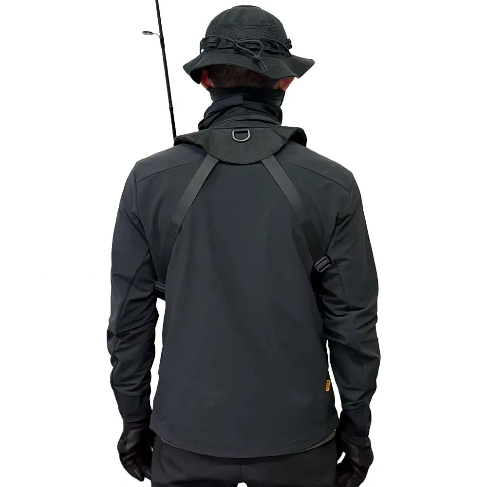 Bolsa de pecho táctica MOLLE ligera para pesca deportiva - imagen 2