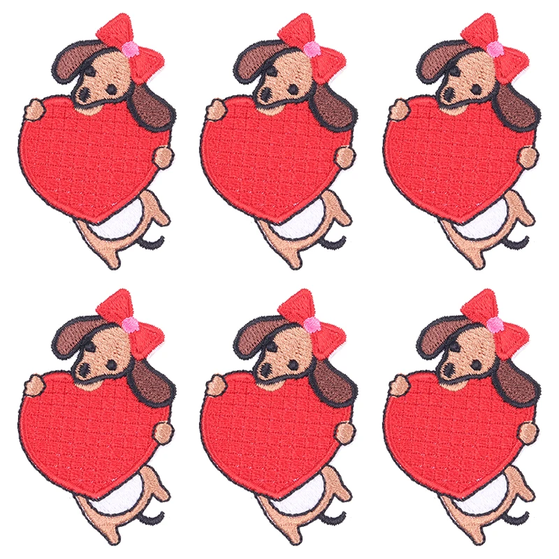 Pack de 10 parches bordados