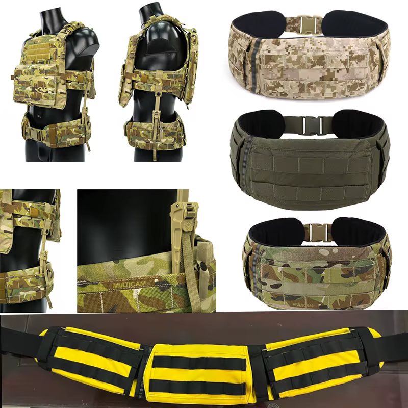 Cinturón táctico AVS con plataforma MOLLE para chaleco táctico - imagen 4