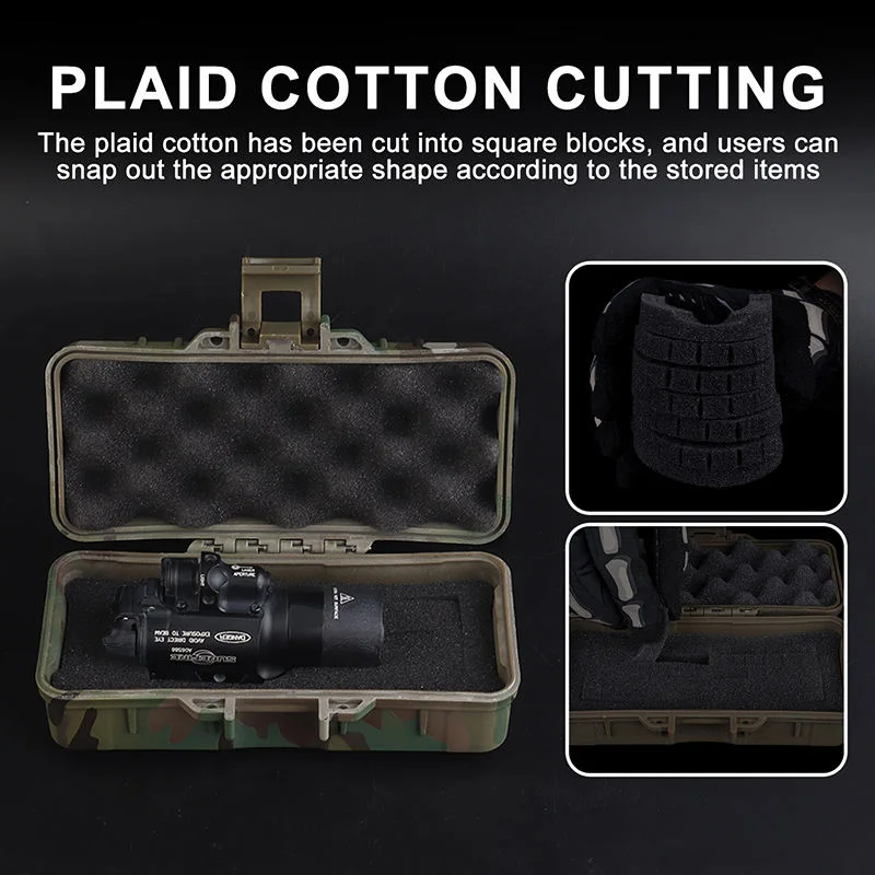 Caja organizadora impermeable camuflaje táctica, anti-polvo y golpes - imagen 4