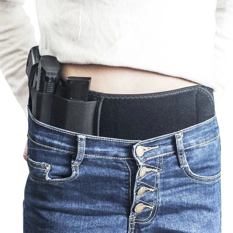 Funda táctica oculta para pistola con cinturón de combate ajustable