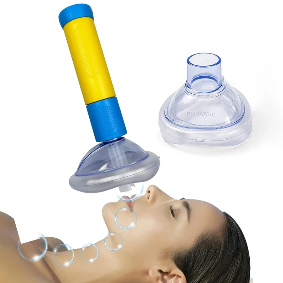 Mascarilla facial antiasfixia para emergencias de reanimación